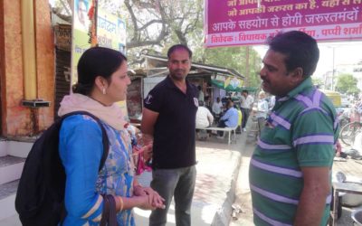 Mission LKDB “Lambi Khansi Dheema Bukhar” at Malwa Mill area, Indore 11th April 2017. #Tbfreeindia