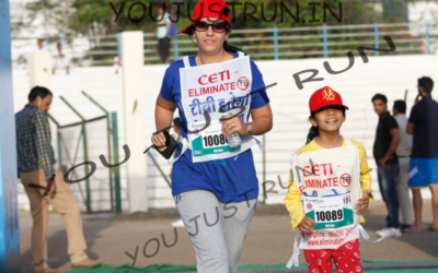 Participation at EVA Mega run in Indore –  CETI run for TB Elimination – 16th April 17. #Tbfreeindia