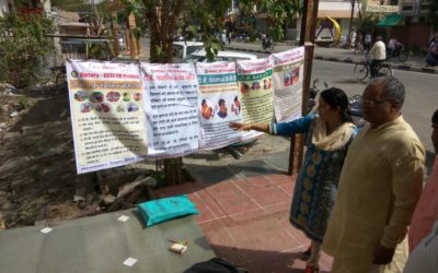 TB awareness activity on ‘World Labor Day – 1st May 2017. #Tbfreeindia