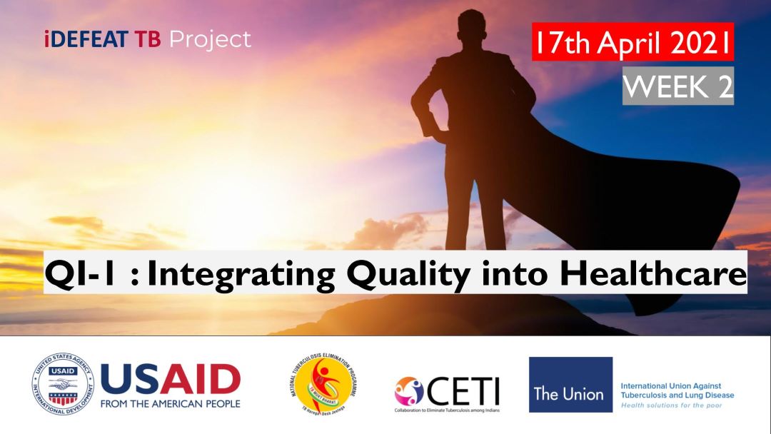 PMEC B1 | QI-01 : Integrating Quality into Healthcare