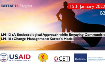 B2 | iDEFEAT TB PMEC | Leadership Management | 15th January 2022