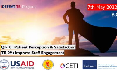 B3 | iDEFEAT TB PMEC | Quality Improvement & Team Building | 7th May 22