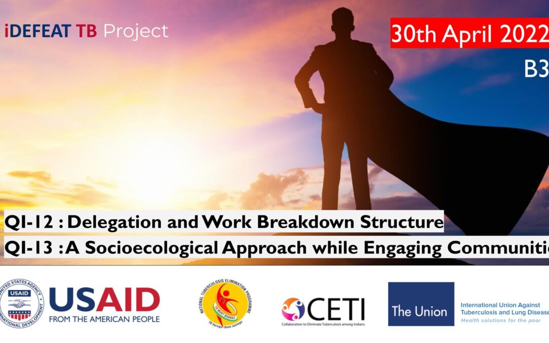 B3 | iDEFEAT TB PMEC | Leadership Management | 30th April 22