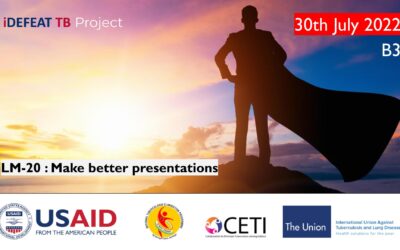 B3 | iDEFEAT TB PMEC | Leadership Management | 30th July 2022