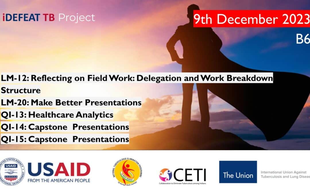 B6 | iDEFEAT TB PMEC | Leadership Management & Quality Information | 9th December 2023