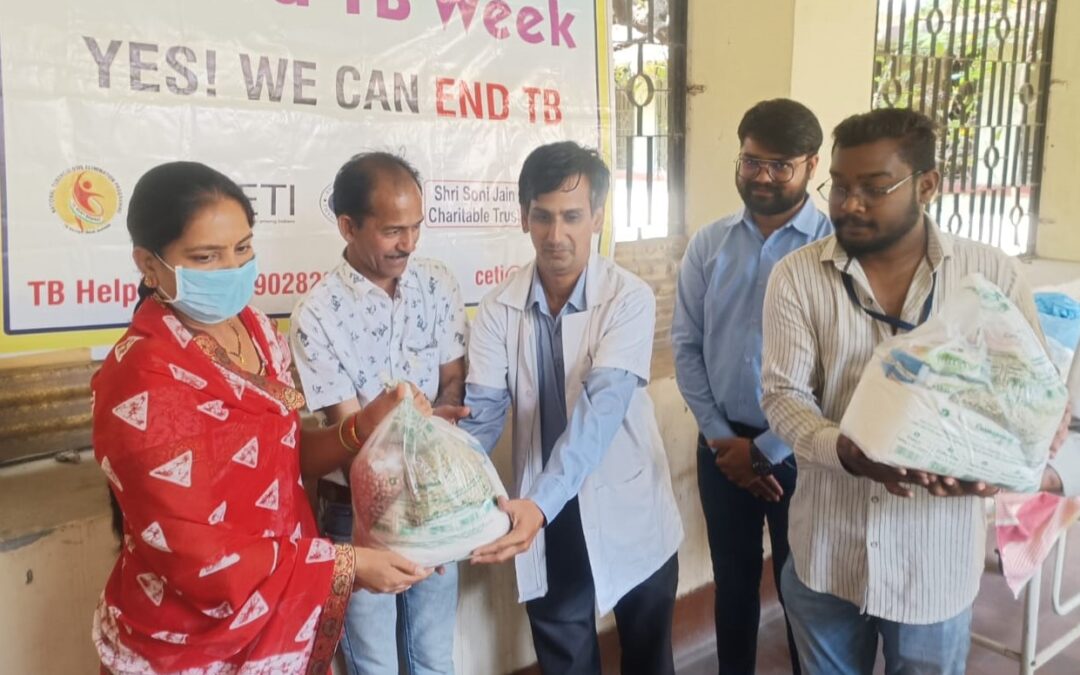 TB Awareness Activity Ration distribution for TB patients | 28th March 2024 #TbfreeIndia