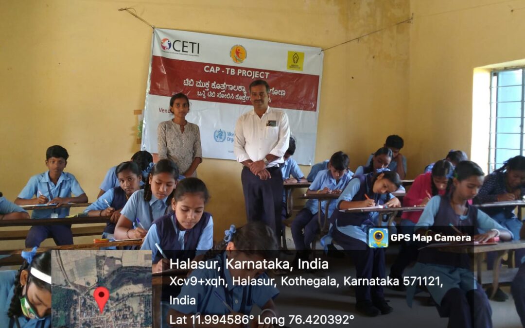 Inspiring Young Minds for a TB-Free Future! Essay Competition at Kotthegala Higher Primary School | Mysuru